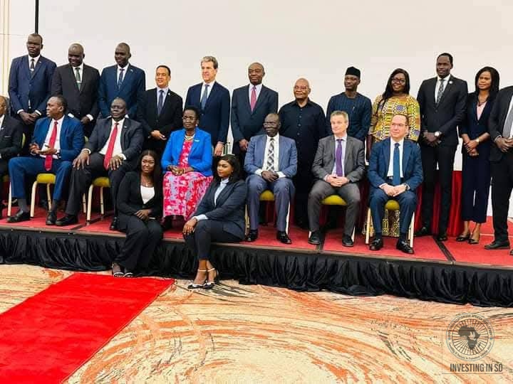 HOFAD leadership pictured with government and diplomatic officials