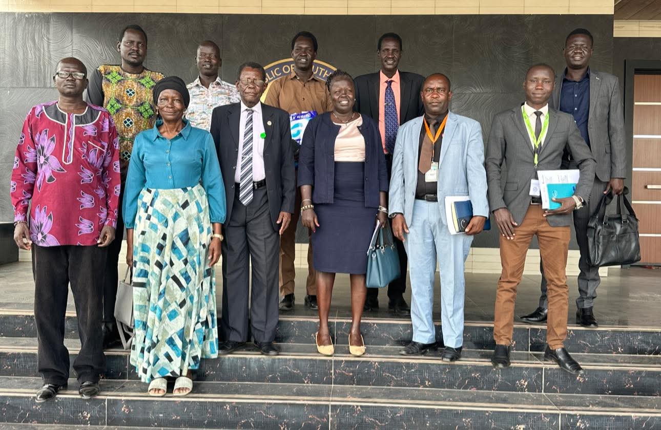 HOFAD delegation at a Republic of South Sudan government building