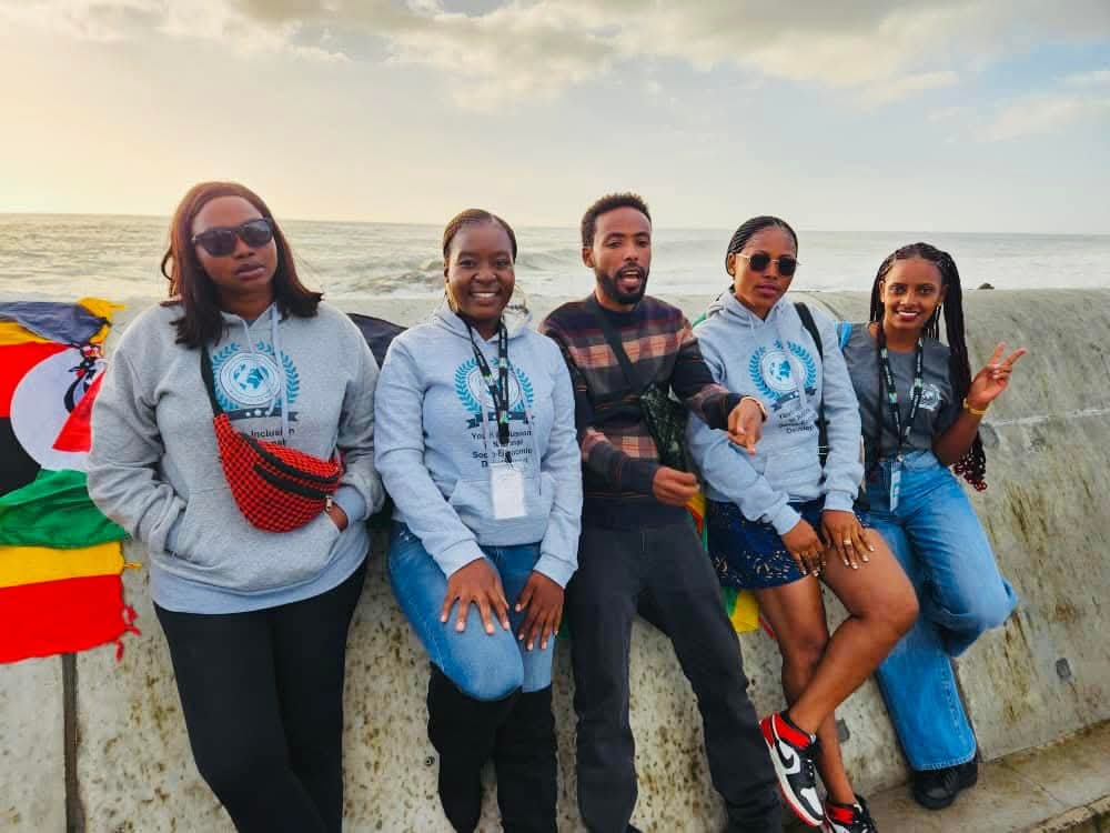 HOFAD youth delegation at an international exchange program