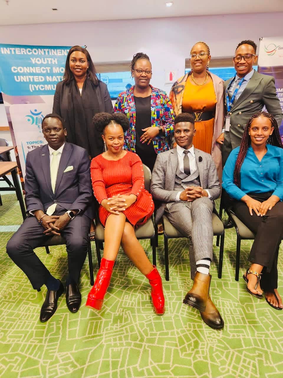 HOFAD delegation at the Intercontinental Youth Connect Model United Nations
