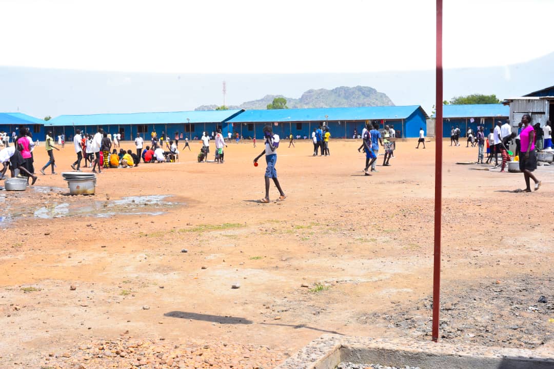 A South Sudan school compound supported by HOFAD